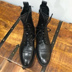 Zara lace ankle boots